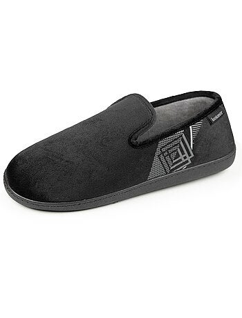 Pantofole chiuse soletta in memory foam uomo