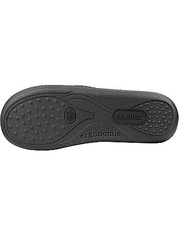 Pantofole chiuse soletta in memory foam uomo