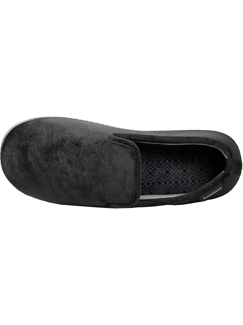Pantofole chiuse soletta in memory foam uomo Nero - Kiabi