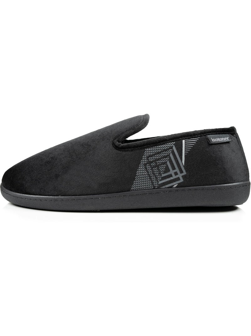Pantofole chiuse soletta in memory foam uomo Nero - Kiabi