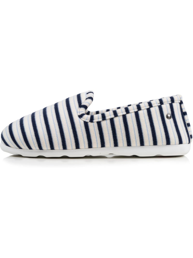Pantofole chiuse solette ergonomiche molto confortevoli donna Isotoner Bianco Multicolore Blu - Kiabi