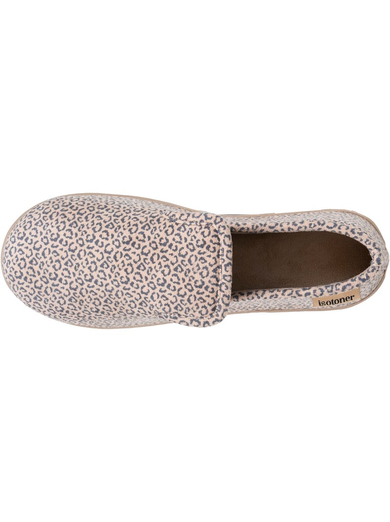 Pantofole chiuse sottopiede ergonomico in suedette in donna Beige - Kiabi