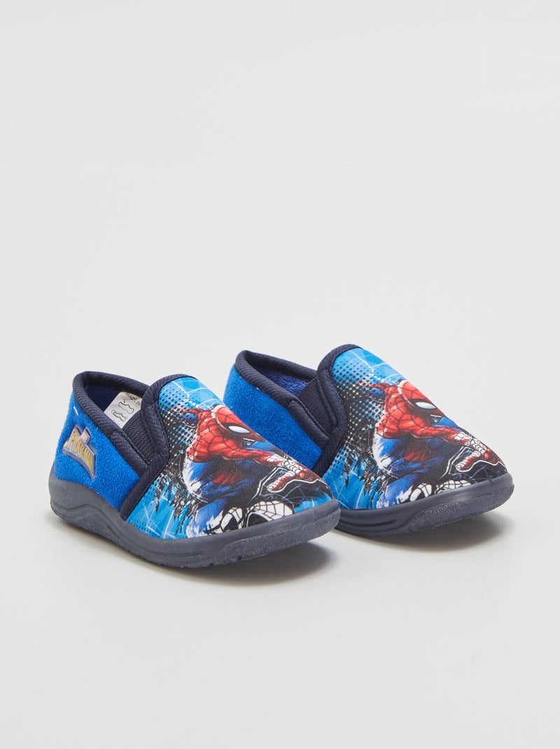 Pantofole chiuse 'Spider-Man' blu - Kiabi