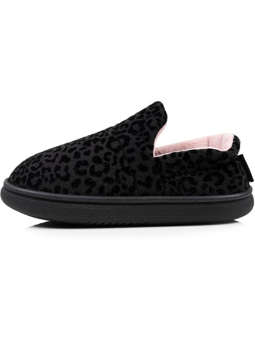 Pantofole chiuse suola in pelle scamosciata per un donna Isotoner - Kiabi