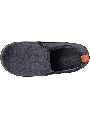 Pantofole chiuse suola in velluto bloup extra comfort uomo isotoner