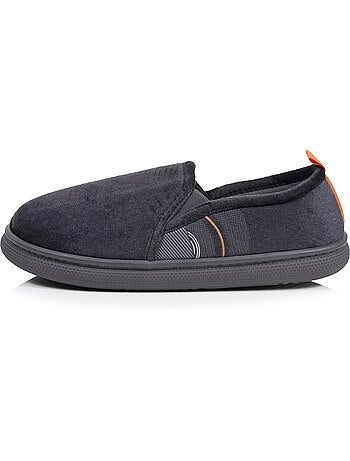 Pantofole chiuse suola in velluto bloup extra comfort uomo isotoner