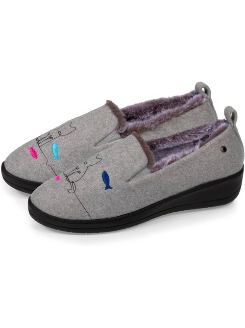 Pantofole chiuse ultracomodo e leggero, facile da donna isotoner - Kiabi Pantofole chiuse ultracomodo e leggero, facile da donna isotoner - Kiabi