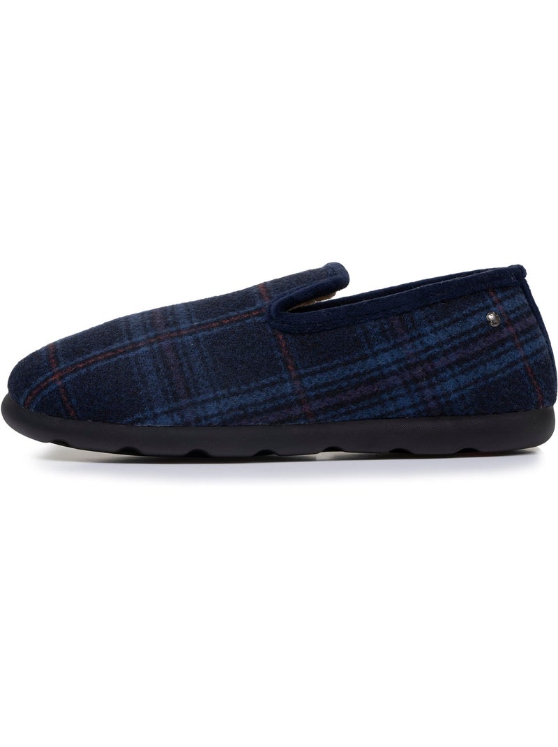 Pantofole chiuse ultraconfortevole e caldo, tecnologia uomo Blu Blu - Kiabi