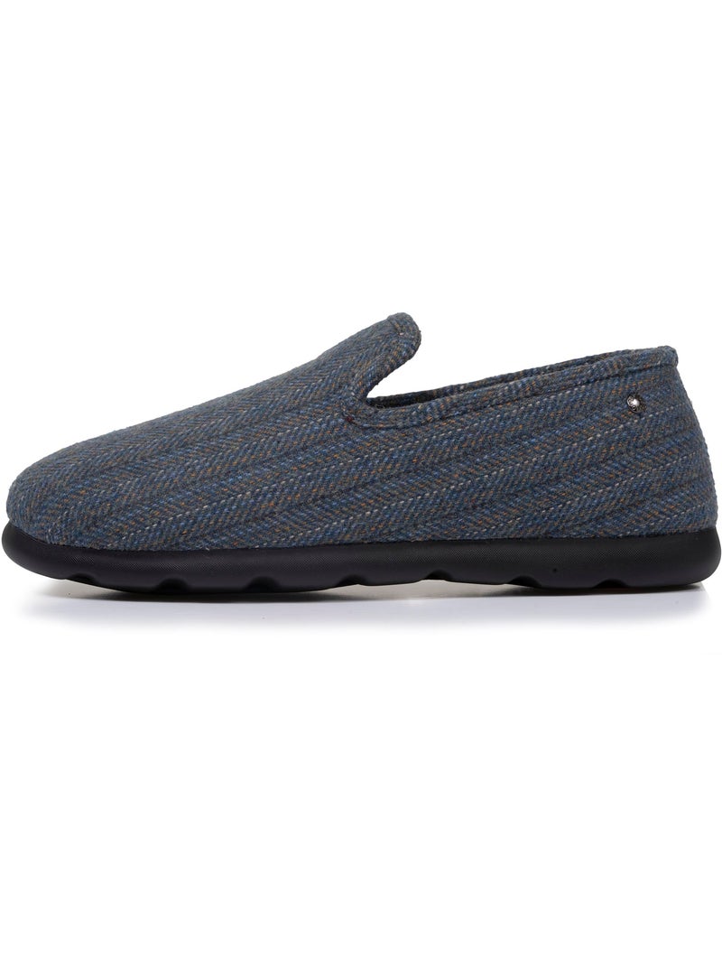 Pantofole chiuse ultraconfortevole e caldo, tecnologia uomo Blu grigio - Kiabi