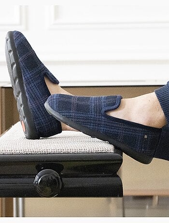 Pantofole chiuse ultraconfortevole e caldo, tecnologia uomo isotoner