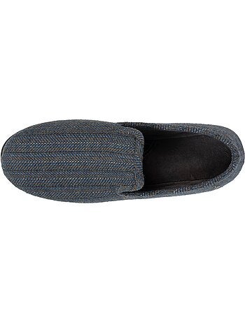 Pantofole chiuse ultraconfortevole e caldo, tecnologia uomo isotoner