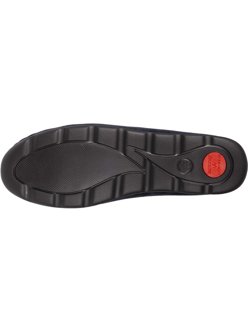 Pantofole chiuse ultraconfortevole e caldo, tecnologia uomo isotoner Blu marino - Kiabi