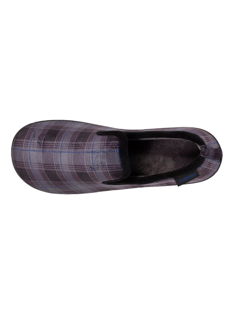 Pantofole chiuse  uomo Isotoner Grigio - Kiabi