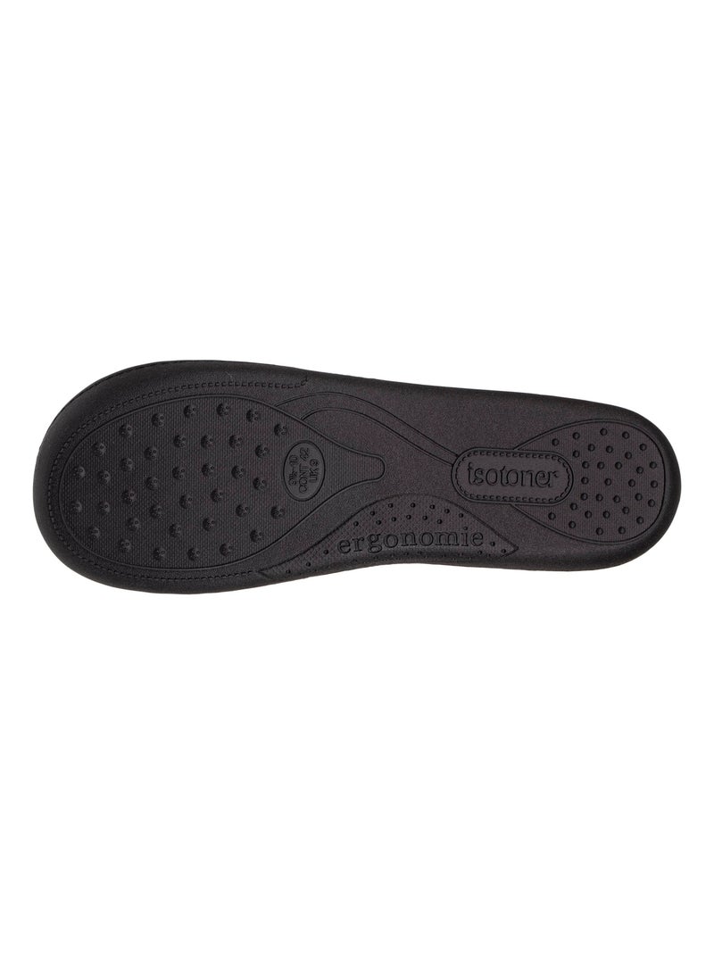 Pantofole chiuse  uomo Isotoner Grigio - Kiabi