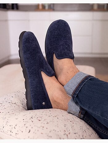 Pantofole chiuse ultraconfortevole e caldo, tecnologia uomo isotoner