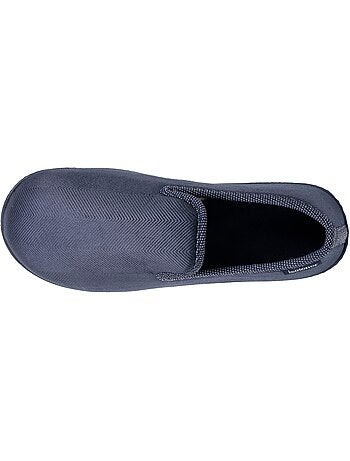 Pantofole chiuse velluto, suola ergonomica, memory foam, uomo Isotoner