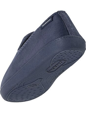 Pantofole chiuse velluto, suola ergonomica, memory foam, uomo Isotoner