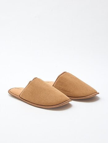 Pantofole ciabatte in velluto