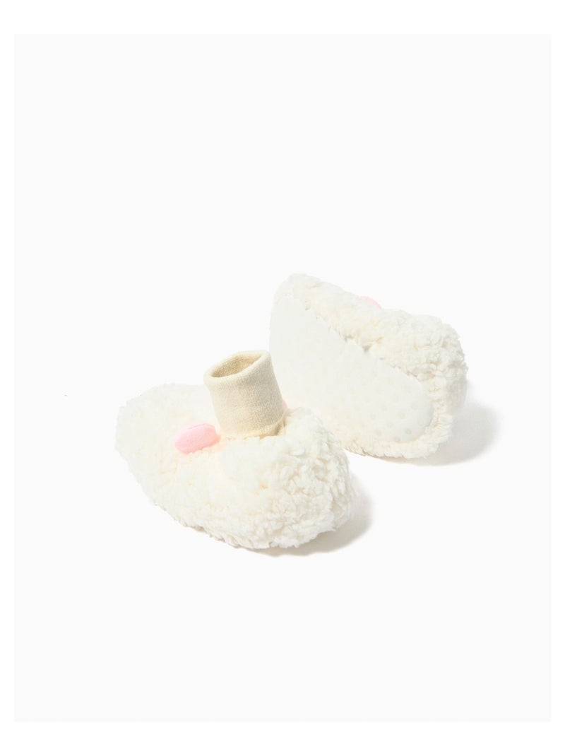 Pantofole con calzini, MO Fashion Bianco - Kiabi