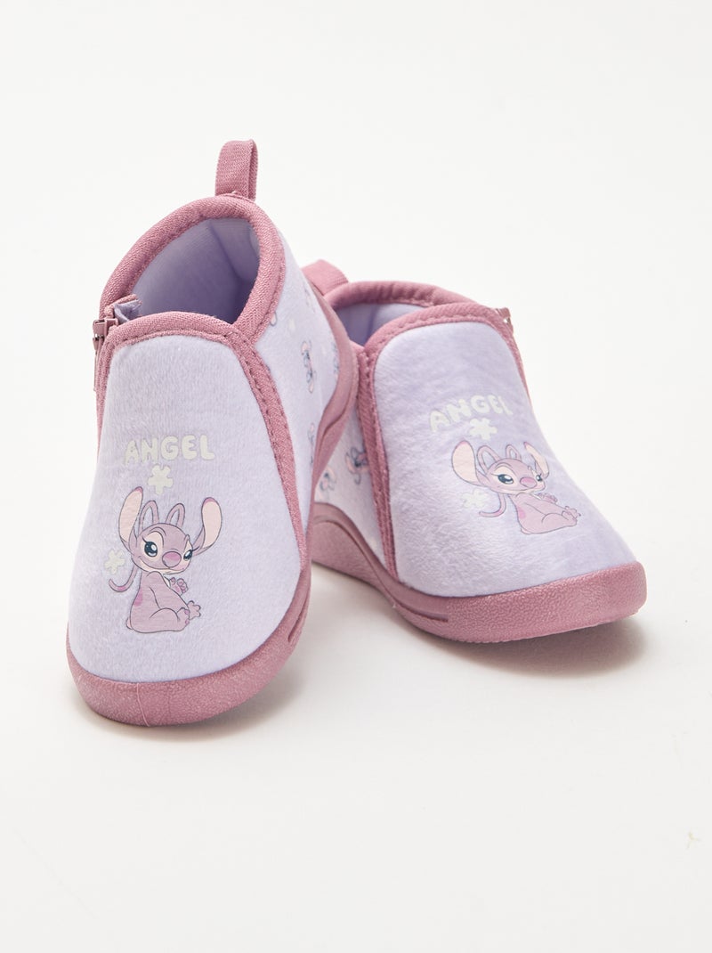 Pantofole con cerniera 'Angel' 'Stitch' Rosa - Kiabi