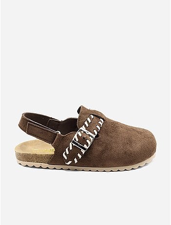 Pantofole con chiusura a velcro
