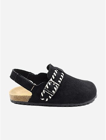 Pantofole con chiusura a velcro