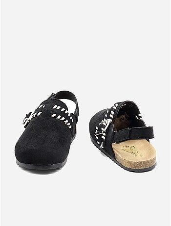 Pantofole con chiusura a velcro