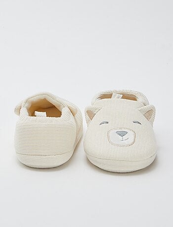 Pantofole con decorazione animale