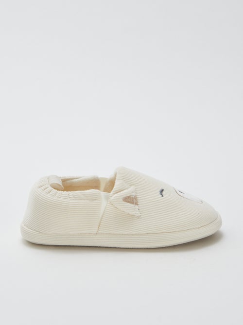 Pantofole con decorazione animale - Kiabi