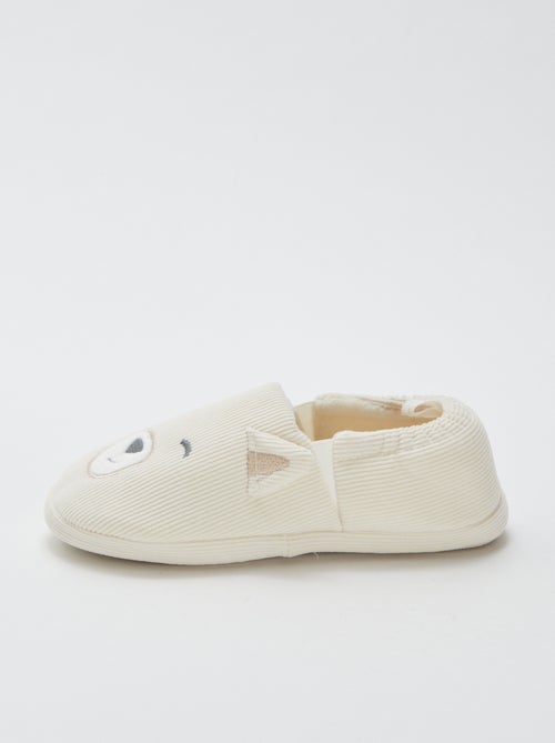 Pantofole con decorazione animale - Kiabi