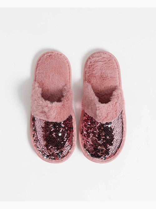 Pantofole con paillettes da donna ADMAS - Kiabi