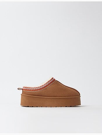 Pantofole con plateau, mo fashion