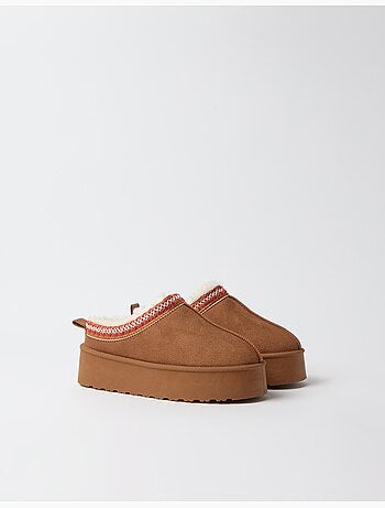 Pantofole con plateau, mo fashion