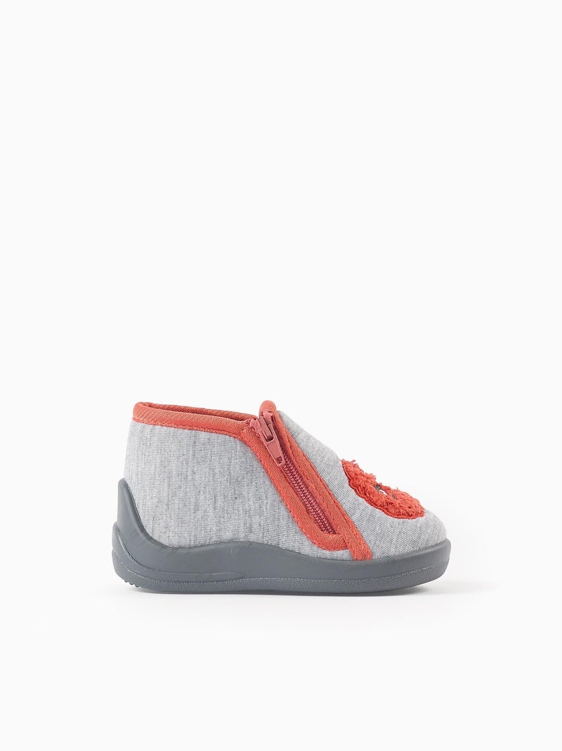 Pantofole con ricamo monsters of emotions Grigio - Kiabi
