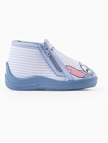 Pantofole con stampa stitch