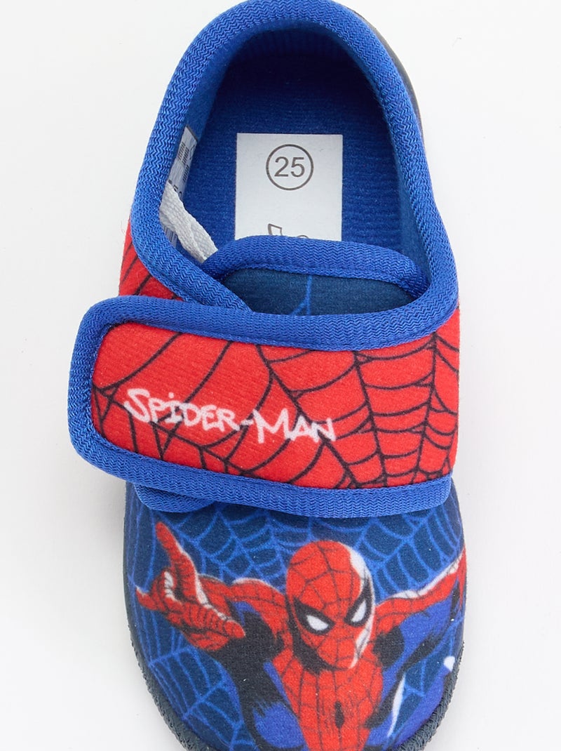 Pantofole con strappo 'Spiderman' Blu - Kiabi
