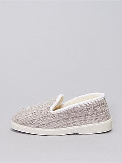 Pantofole con torciglioni - Kiabi