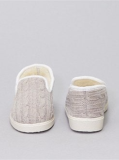 Pantofole con torciglioni - Kiabi