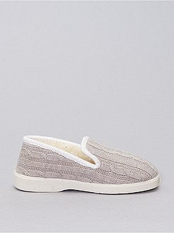 Pantofole con torciglioni - Kiabi