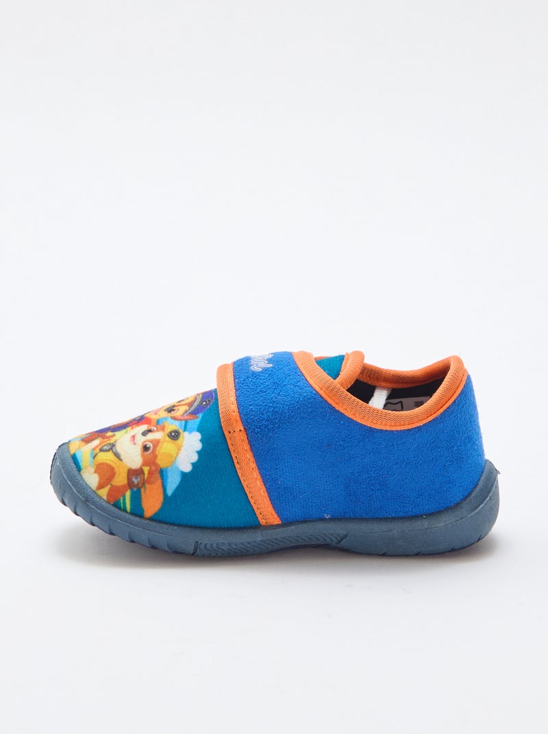 Pantofole con velcro 'Paw Patrol' Blu - Kiabi