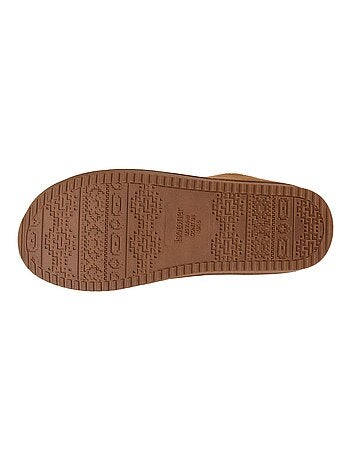 Pantofole con zeppa di 3,5 cm, molto confortevole donna Isotoner