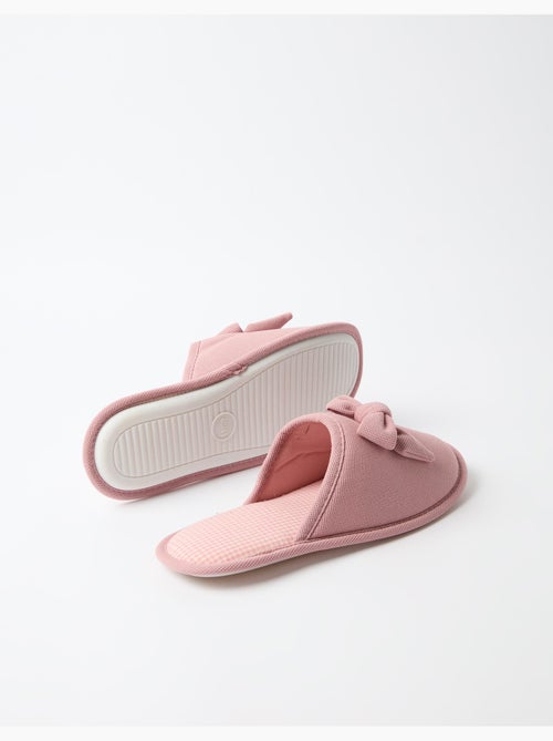 Pantofole da camera da letto di vichy, mo fashion - Kiabi