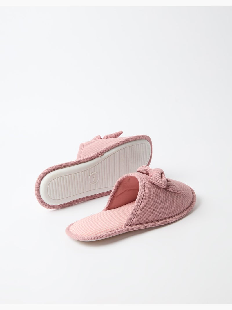 Pantofole da camera da letto di vichy, mo fashion Rosa - Kiabi