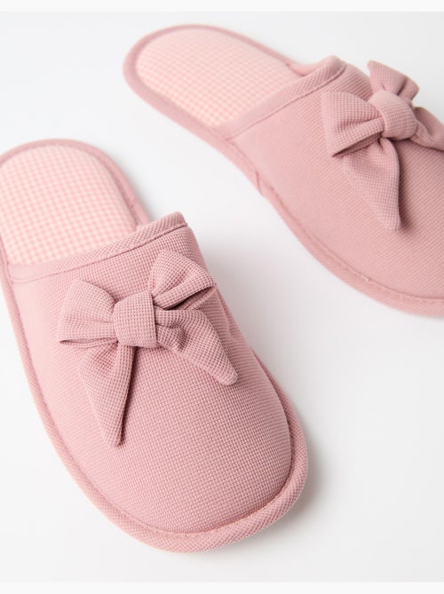 Pantofole da camera da letto di vichy, mo fashion - Kiabi