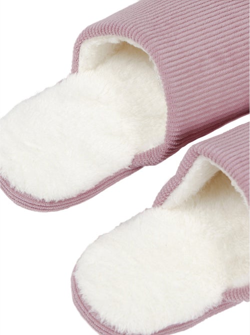 Pantofole da casa a righe da donna admas - Kiabi Pantofole da casa a righe da donna admas - Kiabi