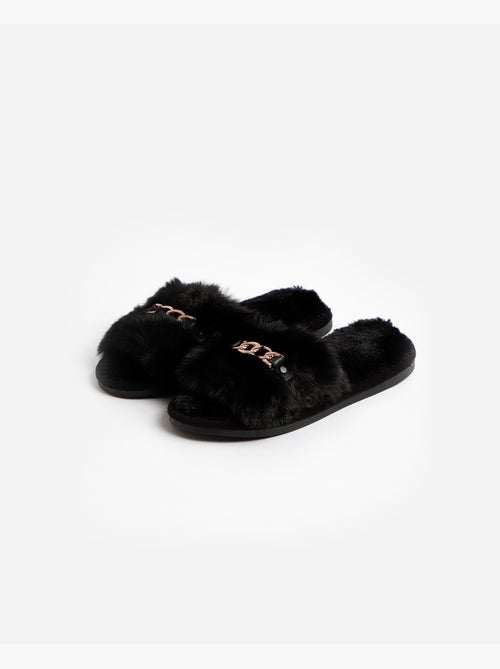 Pantofole da casa con catena da donna ADMAS - Kiabi