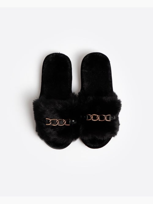 Pantofole da casa con catena da donna ADMAS - Kiabi
