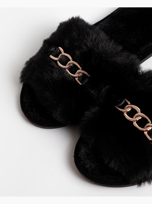 Pantofole da casa con catena da donna ADMAS - Kiabi