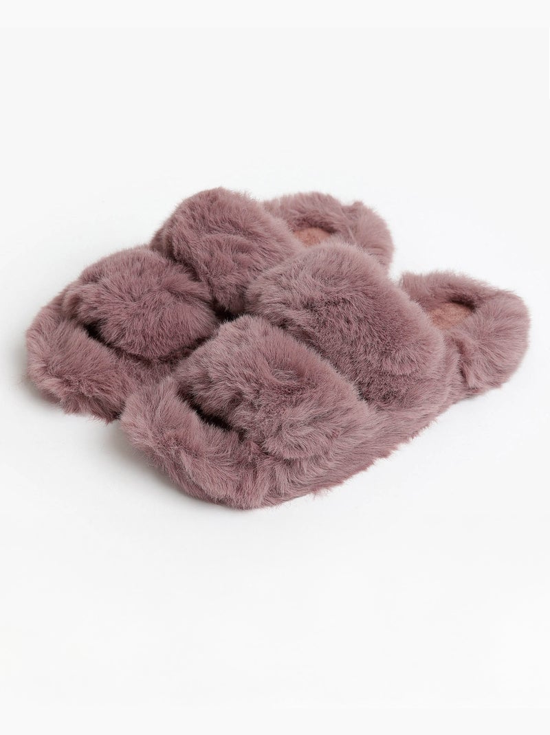 Pantofole da donna ADMAS Corel Classic Moka - Kiabi
