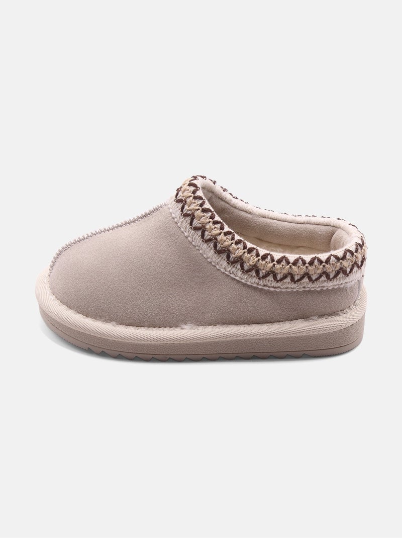 Pantofole da infilare Crema - Kiabi